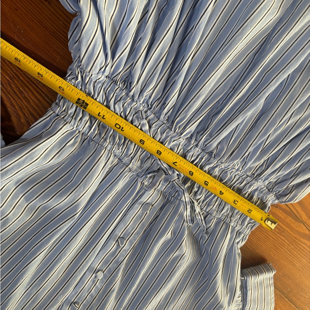 J. Crew Elena shirt-dress in striped cotton poplin (shortened) - Picture 4 of 9